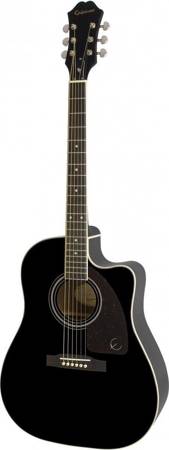 Epiphone J-45EC Studio Solid Top Fishman Presys-II EB Ebony gitara elektro-akustyczna